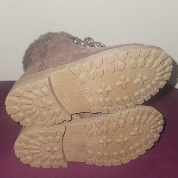 Kids Old Navy Brown Low Cut Boots Size 8 toddler - Picture 6 of 6